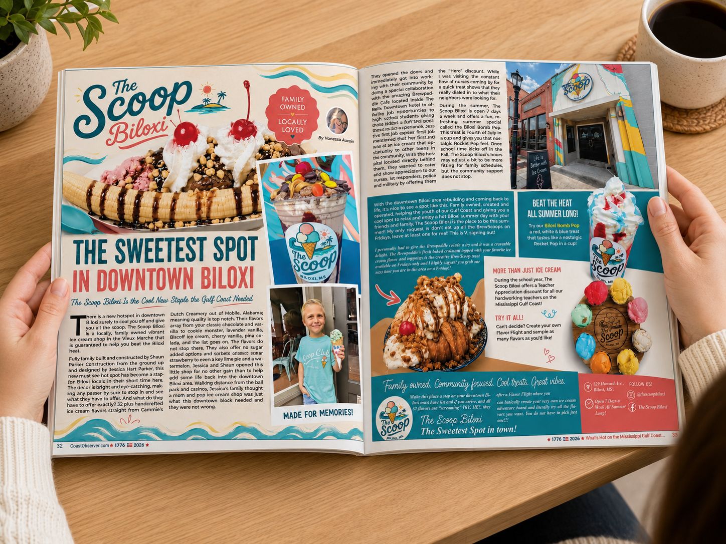 Feature Campaign Design by Oktopus Designs